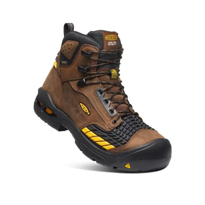 Men KEEN Work Boots and Shoes CarbonFiber Toe Work Boots 8211 Troy 6quot Men KEEN Work Boots and Shoes CarbonFiber Toe Work Boots 8211 Troy 6quot
