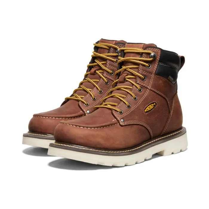 Men KEEN Work Boots and Shoes Cincinnati 6quot Waterproof 90 Heel Boot Soft Toe Men KEEN Work Boots and Shoes Cincinnati 6quot Waterproof 90 Heel Boot Soft Toe