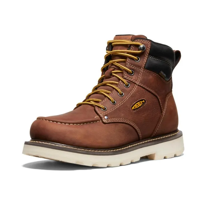 Men KEEN Work Boots and Shoes Cincinnati 6quot Waterproof 90 Heel Boot Soft Toe Men KEEN Work Boots and Shoes Cincinnati 6quot Waterproof 90 Heel Boot Soft Toe