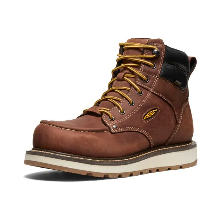 Men KEEN Work Boots and Shoes Cincinnati 6quot Waterproof CarbonFiber Toe Work Boot Men KEEN Work Boots and Shoes Cincinnati 6quot Waterproof CarbonFiber Toe Work Boot
