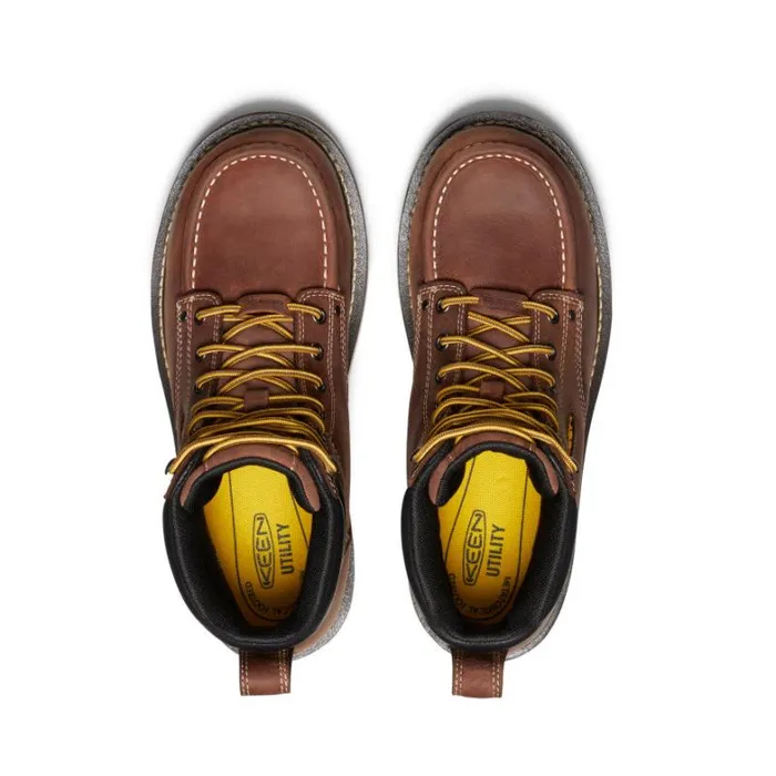 Men KEEN Work Boots and Shoes Cincinnati 6quot Waterproof CarbonFiber Toe Work Boot Men KEEN Work Boots and Shoes Cincinnati 6quot Waterproof CarbonFiber Toe Work Boot