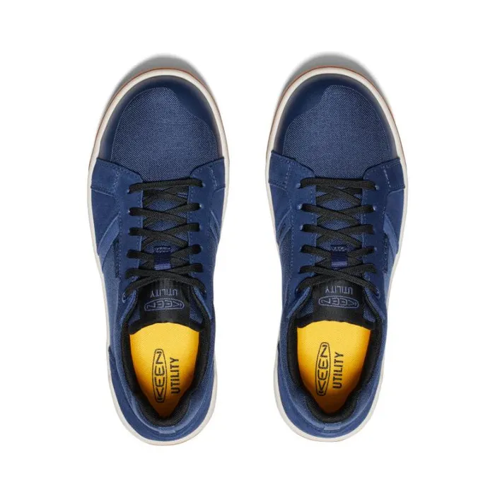 Men KEEN Work Boots and Shoes Kenton CarbonFiber Toe Naval AcademyGum Leather Work Sneaker Men KEEN Work Boots and Shoes Kenton CarbonFiber Toe Naval AcademyGum Leather Work Sneaker