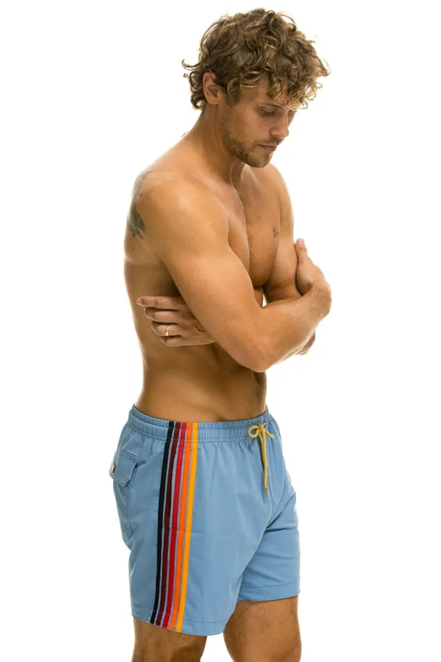 Men MEN039S 5 STRIPE FLEX SHORTS 8211 ISLANDA Aviator Nation Shorts Men MEN039S 5 STRIPE FLEX SHORTS 8211 ISLANDA Aviator Nation Shorts