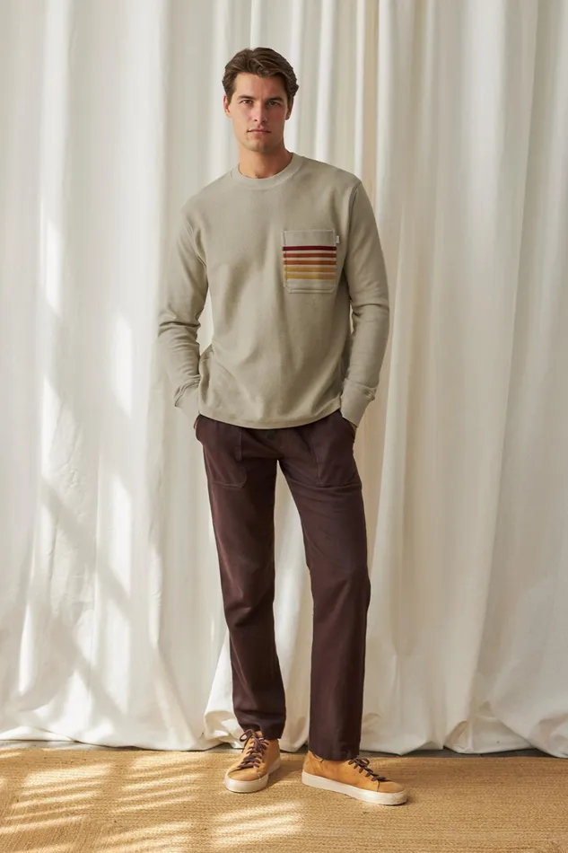 Men Portaferry 8211 Feather Grey TWOTHIRDS Sweatshirts