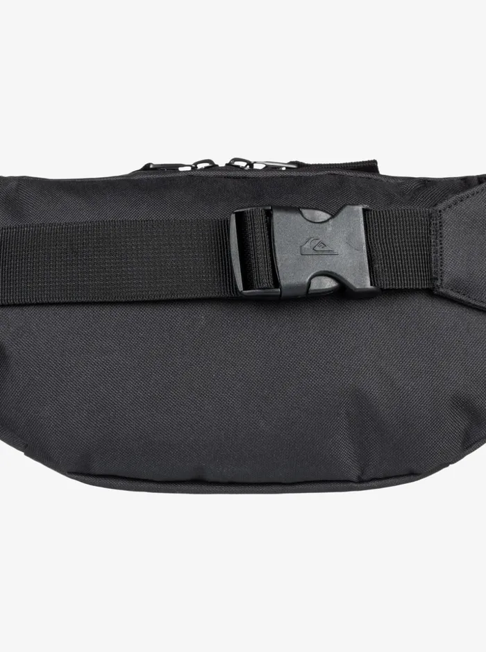 Men Quiksilver Backpacks and Bags Lone Walker 3L Fanny Pack Black Men Quiksilver Backpacks and Bags Lone Walker 3L Fanny Pack Black
