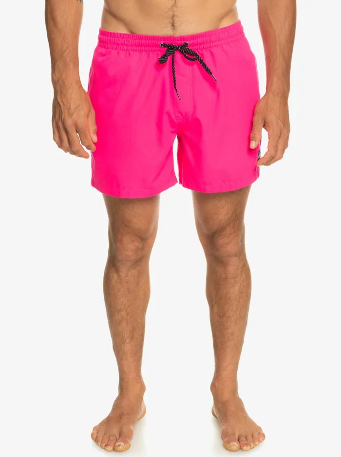 Men Quiksilver Boardshorts Everyday 15034 Volleys Pink Glo Men Quiksilver Boardshorts Everyday 15034 Volleys Pink Glo