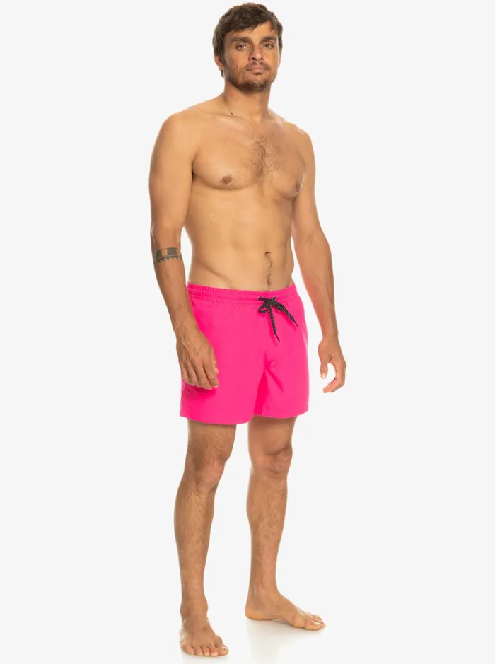 Men Quiksilver Boardshorts Everyday 15034 Volleys Pink Glo Men Quiksilver Boardshorts Everyday 15034 Volleys Pink Glo