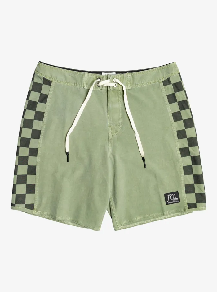 Men Quiksilver Boardshorts HEMPSTRETCH Original Arch Washed 18034 Boardshorts Thyme