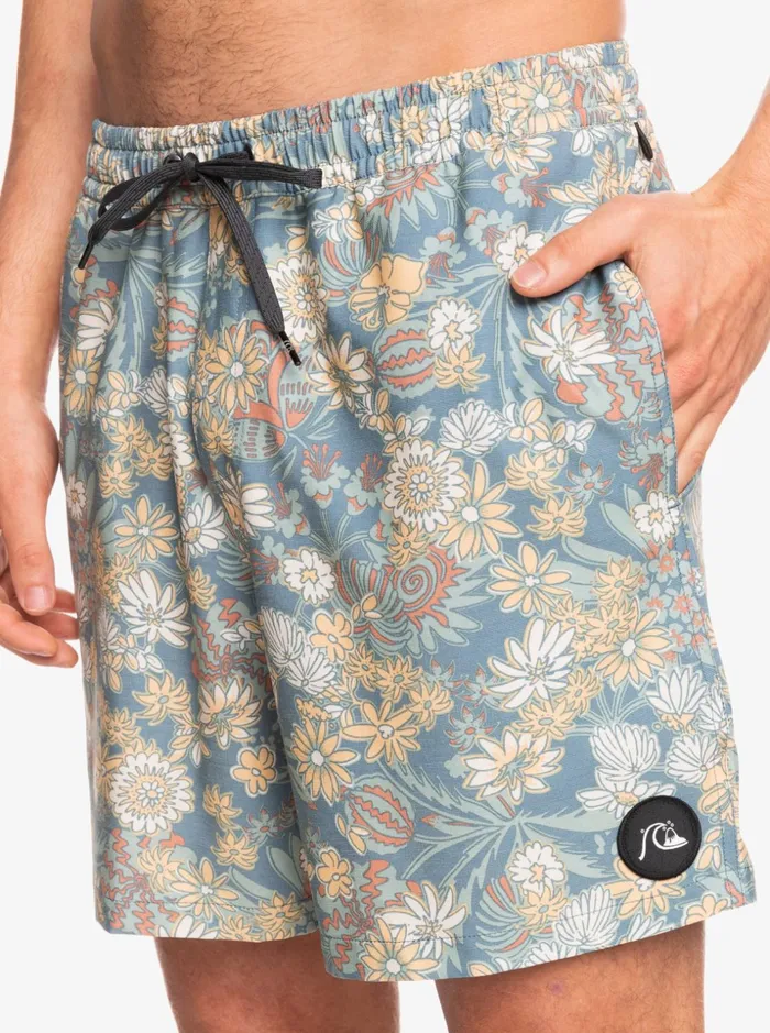 Men Quiksilver Boardshorts Mix PCS 17034 Volleys Blue Mirage Men Quiksilver Boardshorts Mix PCS 17034 Volleys Blue Mirage