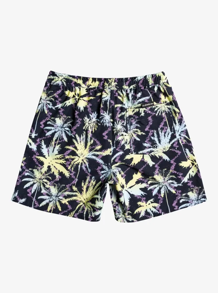 Men Quiksilver Boardshorts Ocean Mix 17034 Volleys Black Men Quiksilver Boardshorts Ocean Mix 17034 Volleys Black