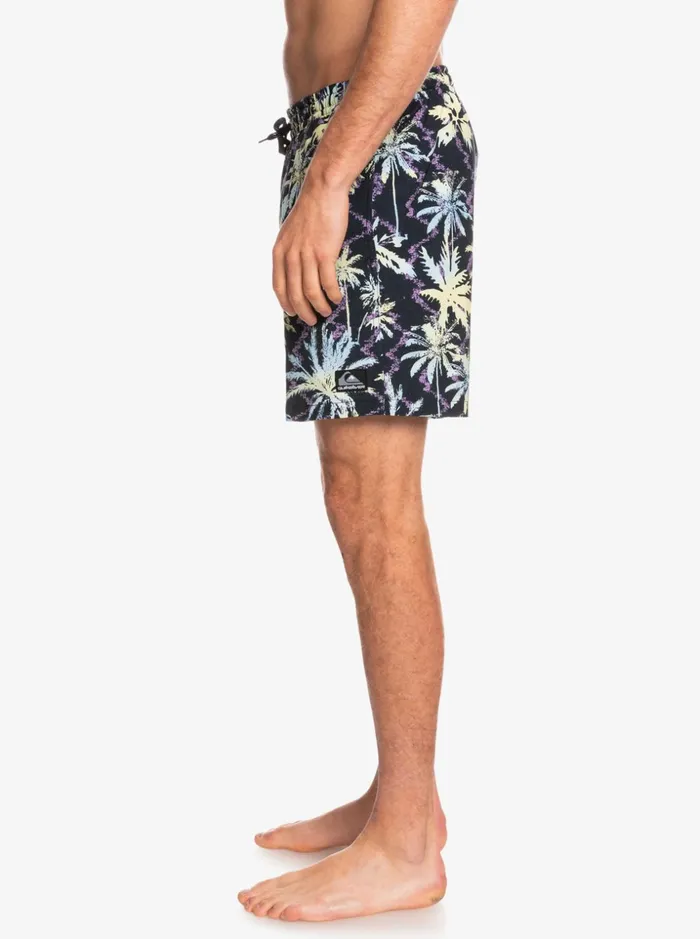 Men Quiksilver Boardshorts Ocean Mix 17034 Volleys Black Men Quiksilver Boardshorts Ocean Mix 17034 Volleys Black