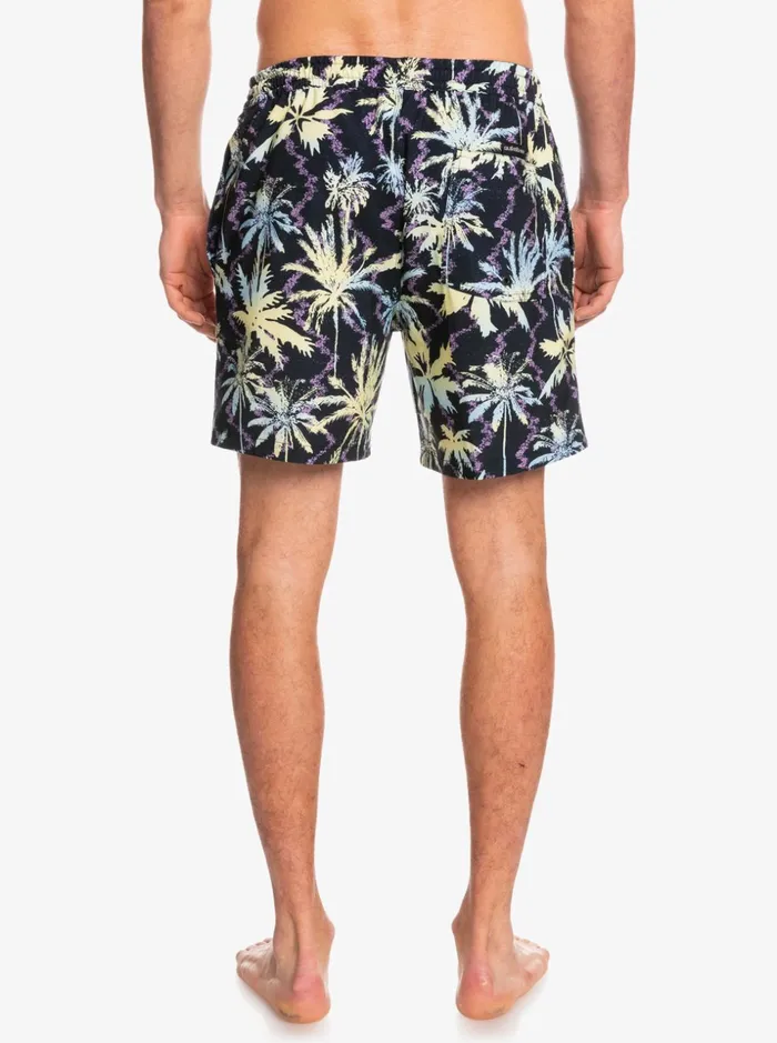 Men Quiksilver Boardshorts Ocean Mix 17034 Volleys Black Men Quiksilver Boardshorts Ocean Mix 17034 Volleys Black