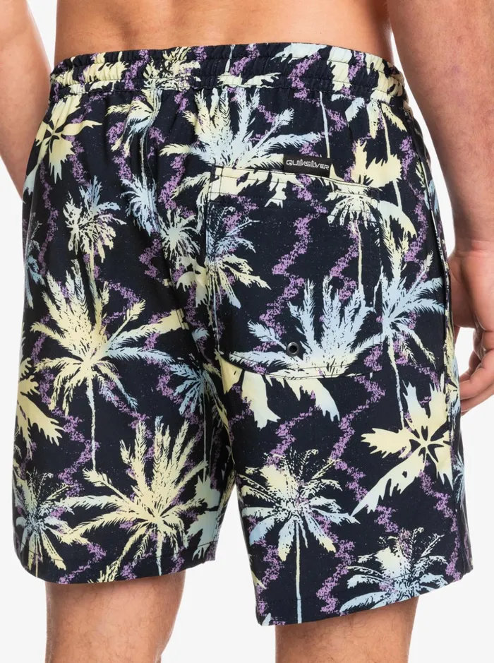 Men Quiksilver Boardshorts Ocean Mix 17034 Volleys Black Men Quiksilver Boardshorts Ocean Mix 17034 Volleys Black