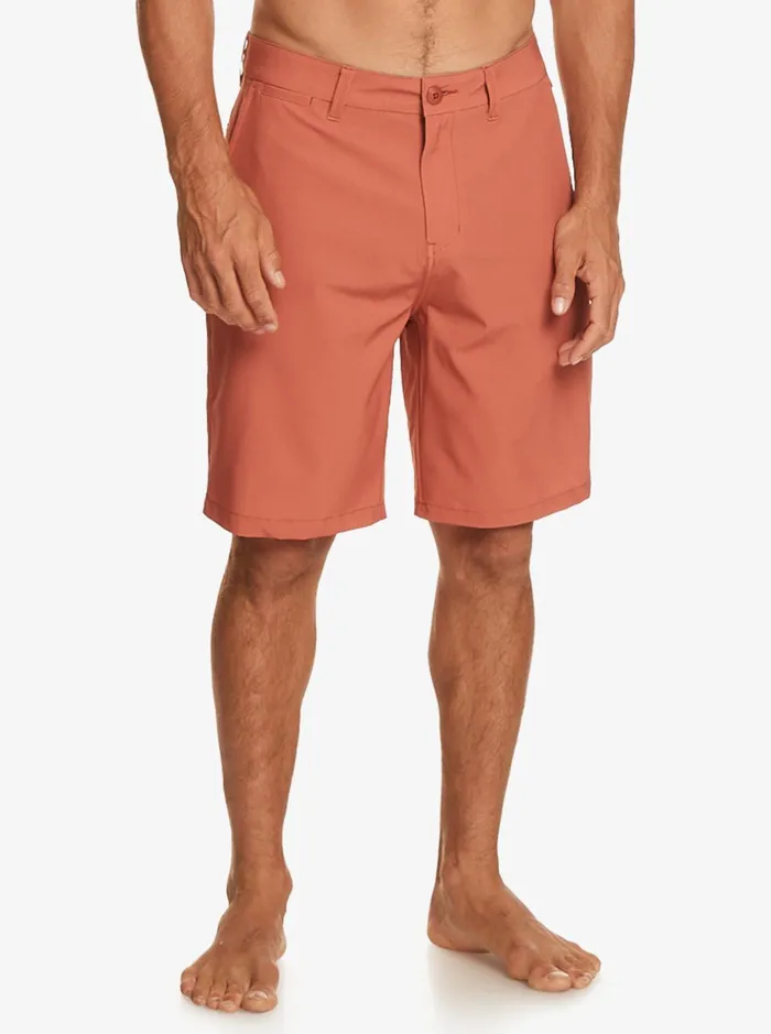 Men Quiksilver Boardshorts Ocean Union Amphibian 20034 Hybrid Shorts Baked Clay Men Quiksilver Boardshorts Ocean Union Amphibian 20034 Hybrid Shorts Baked Clay
