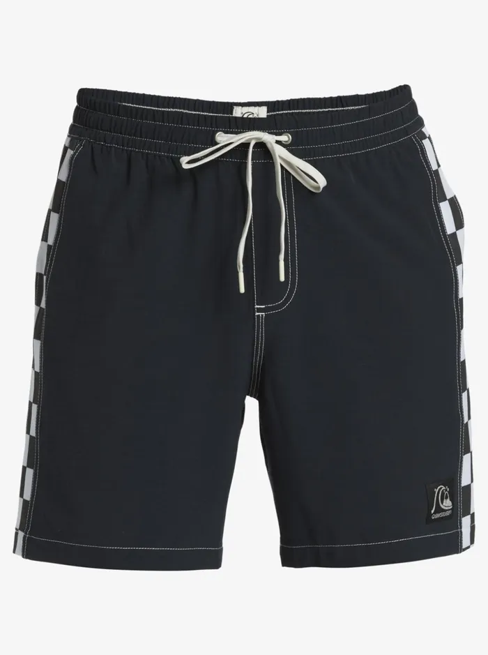 Men Quiksilver Boardshorts Original Arch 18034 Boardshorts Black Men Quiksilver Boardshorts Original Arch 18034 Boardshorts Black
