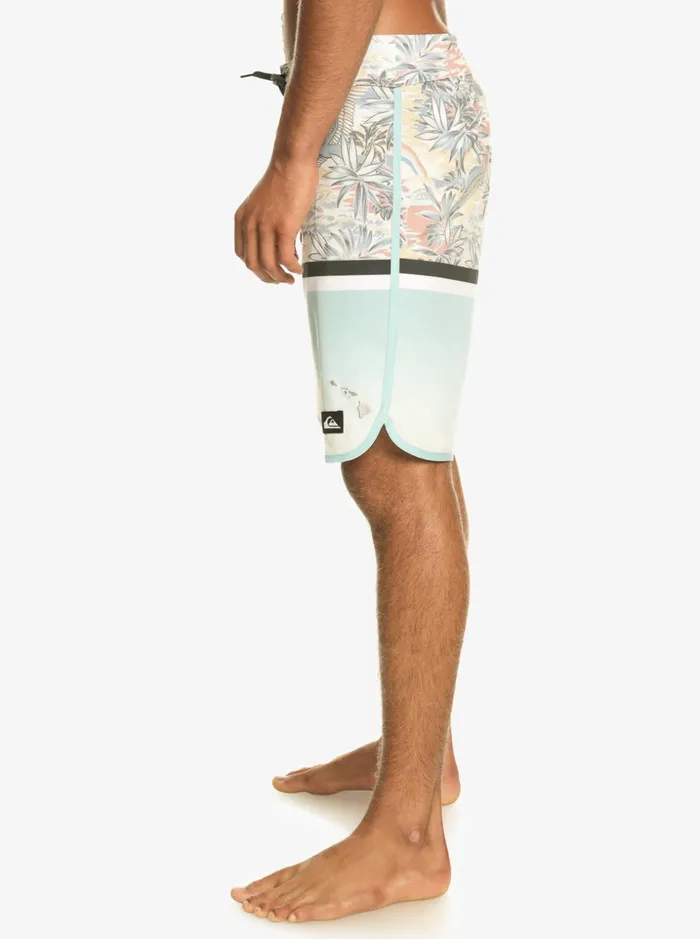 Men Quiksilver Boardshorts Surfsilk Division Scallop 19034 Boardshorts Sky Blue Men Quiksilver Boardshorts Surfsilk Division Scallop 19034 Boardshorts Sky Blue