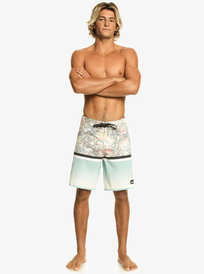 Men Quiksilver Boardshorts Surfsilk Division Scallop 19034 Boardshorts Sky Blue Men Quiksilver Boardshorts Surfsilk Division Scallop 19034 Boardshorts Sky Blue