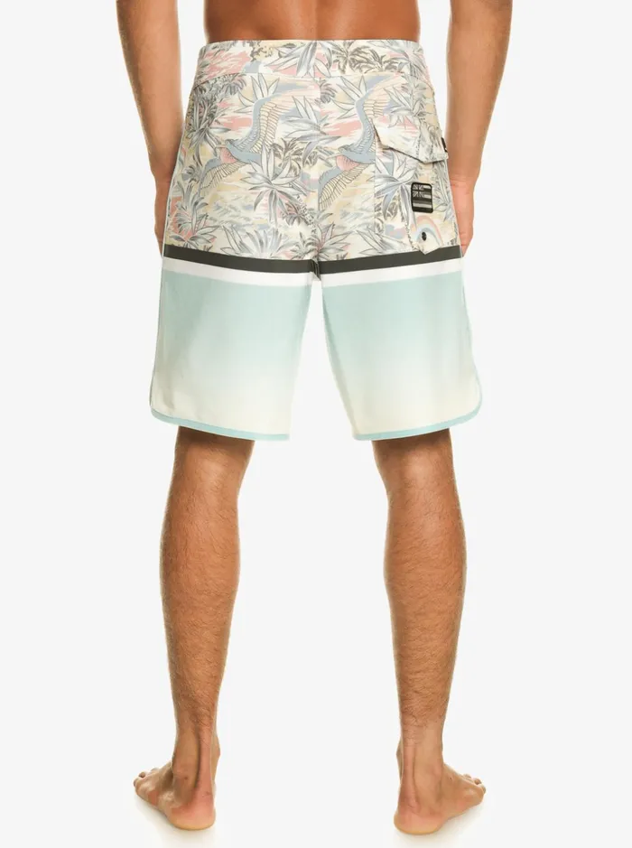 Men Quiksilver Boardshorts Surfsilk Division Scallop 19034 Boardshorts Sky Blue Men Quiksilver Boardshorts Surfsilk Division Scallop 19034 Boardshorts Sky Blue