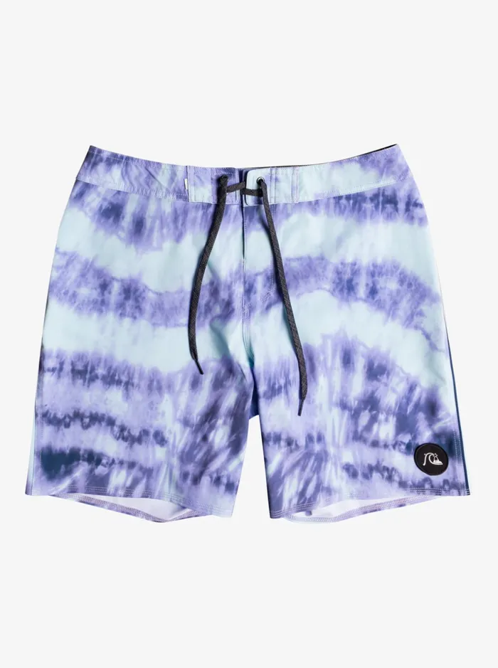 Men Quiksilver Boardshorts SurfSilk Piped 18034 Boardshorts Dusty Orchid