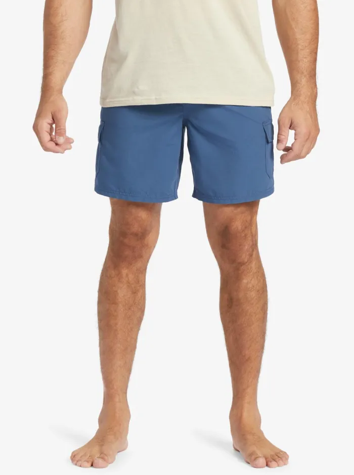 Men Quiksilver Boardshorts Waterman Balance 18034 Volleys Ensign Blue Heather Men Quiksilver Boardshorts Waterman Balance 18034 Volleys Ensign Blue Heather