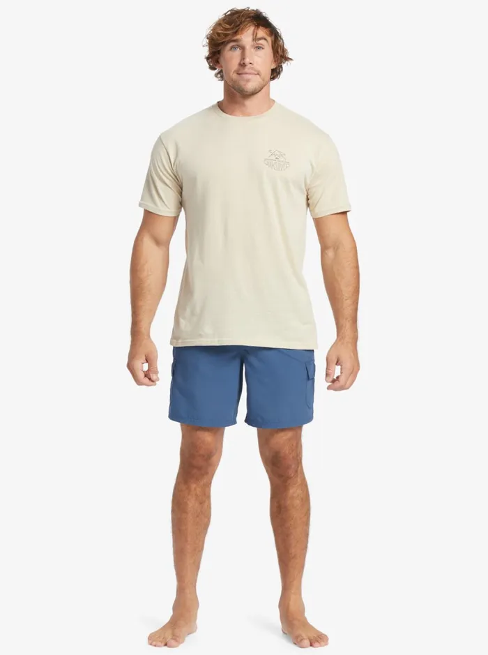 Men Quiksilver Boardshorts Waterman Balance 18034 Volleys Ensign Blue Heather Men Quiksilver Boardshorts Waterman Balance 18034 Volleys Ensign Blue Heather