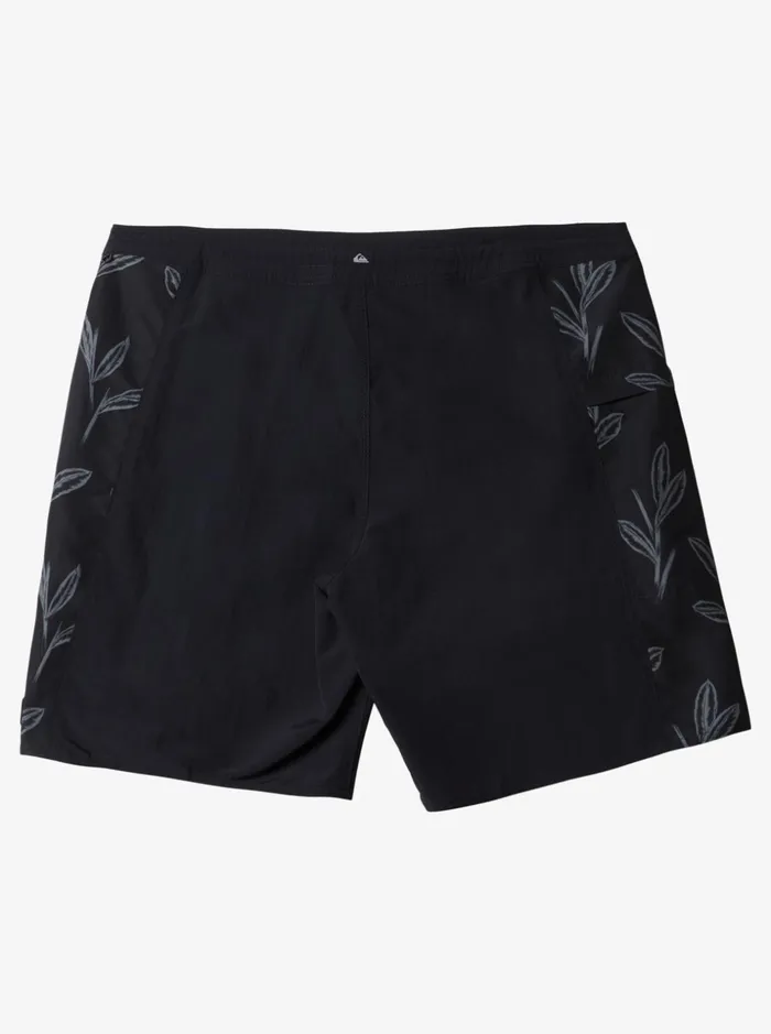 Men Quiksilver Boardshorts Waterman Cliffside Ginger 19034 Boardshorts Black Men Quiksilver Boardshorts Waterman Cliffside Ginger 19034 Boardshorts Black