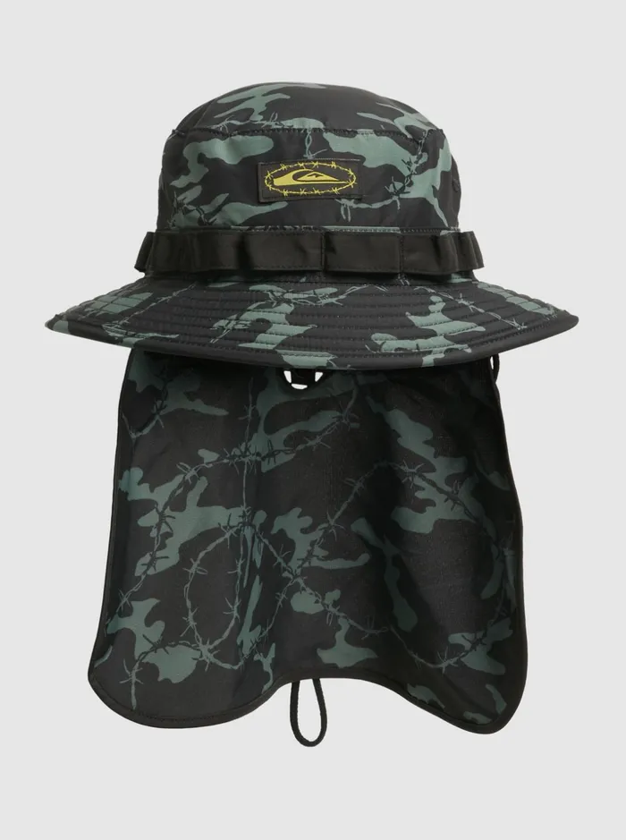 Men Quiksilver Hats Mikey Boonie Hat Black