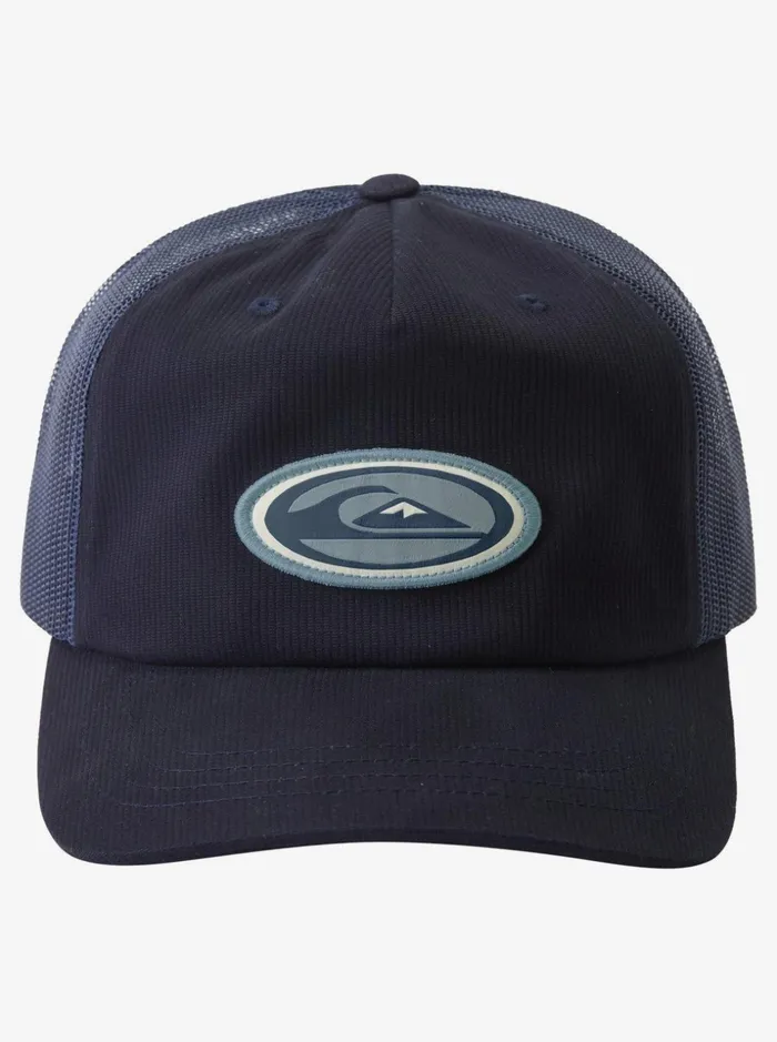Men Quiksilver Hats New Age Cordy Trucker Hat Insignia Blue Men Quiksilver Hats New Age Cordy Trucker Hat Insignia Blue