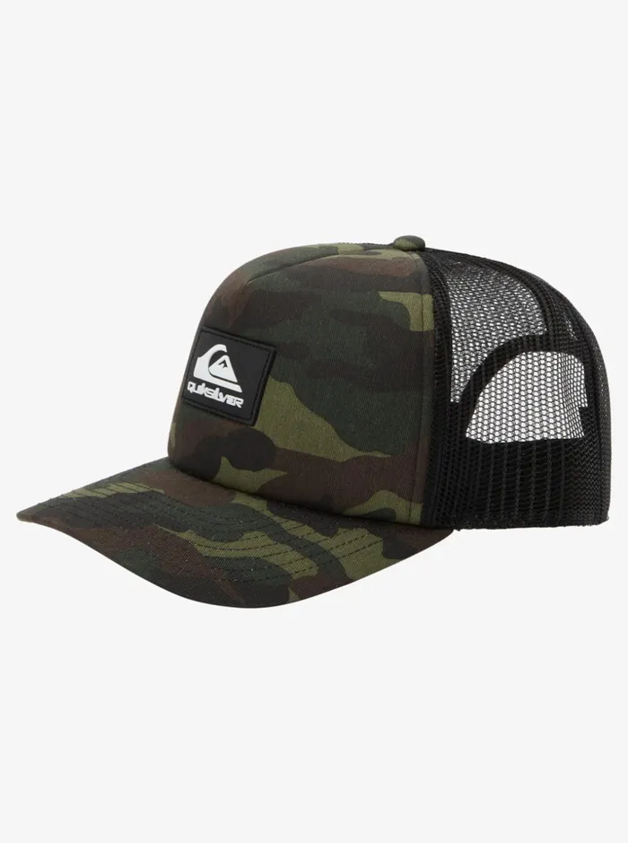 Men Quiksilver Hats Omnipotent Snapback Hat Woodland Camo