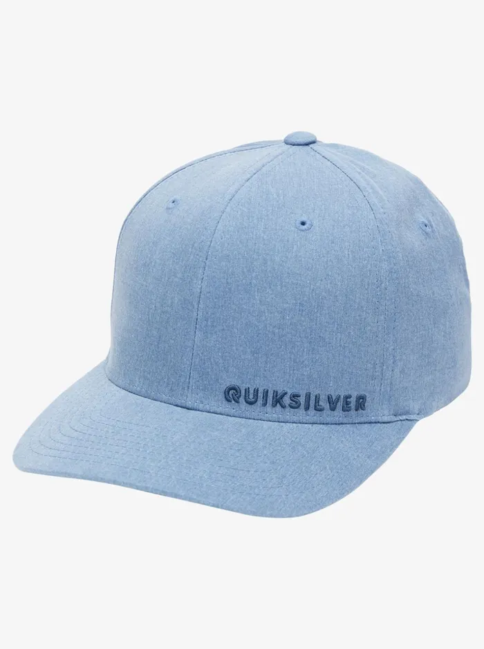 Men Quiksilver Hats Sidestay Flexfit Hat Navy Blazer