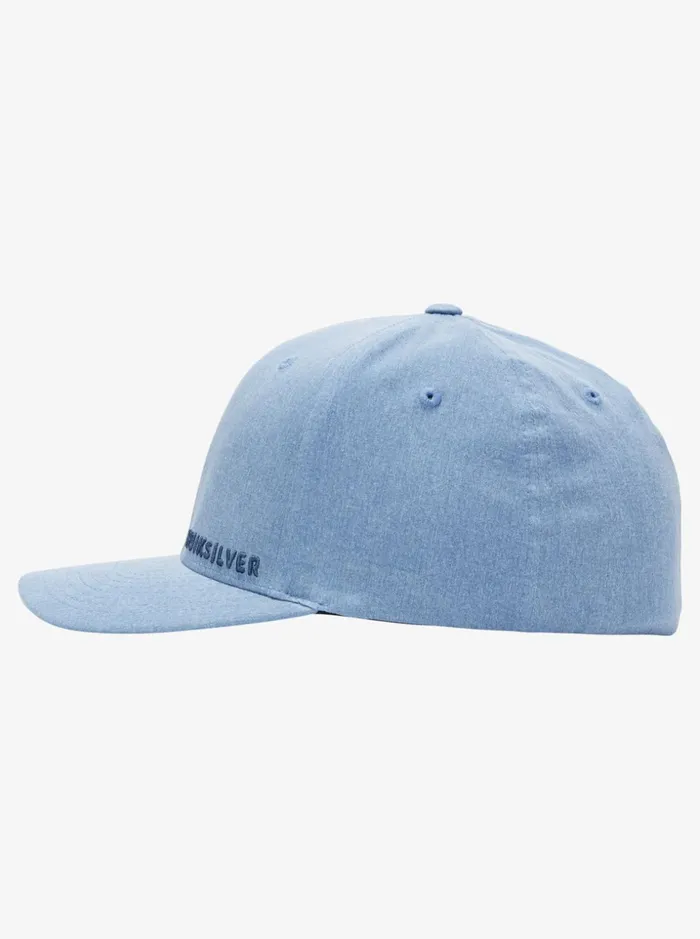 Men Quiksilver Hats Sidestay Flexfit Hat Navy Blazer Men Quiksilver Hats Sidestay Flexfit Hat Navy Blazer