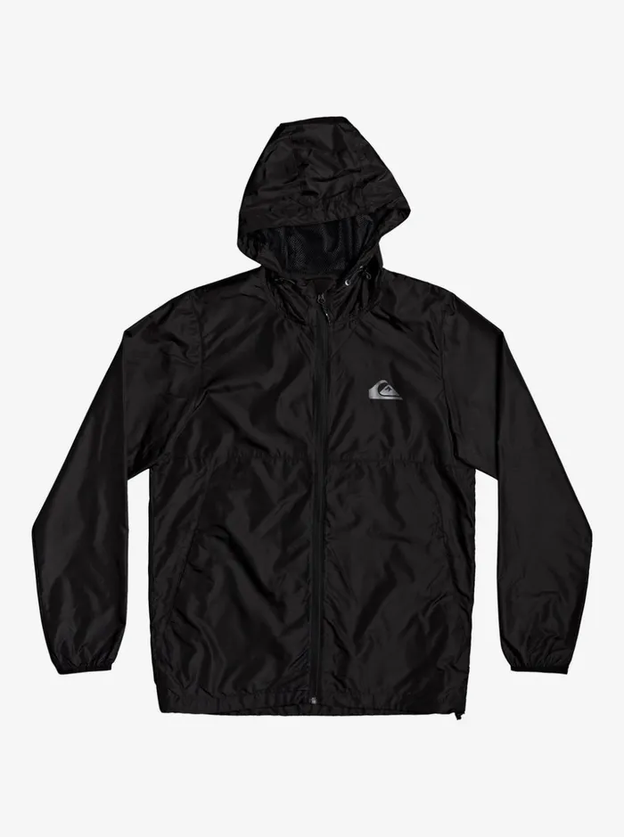 Men Quiksilver Jackets Everyday Windbreaker Jacket Black