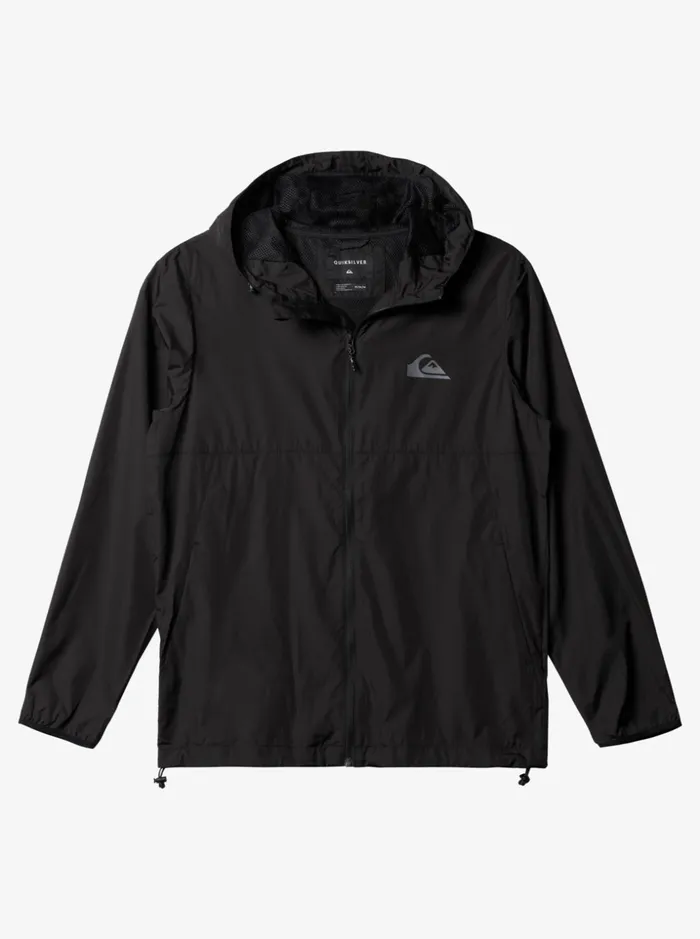 Men Quiksilver Jackets Everyday Windbreaker Jacket Black