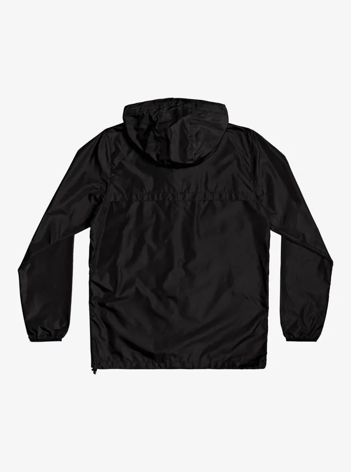 Men Quiksilver Jackets Everyday Windbreaker Jacket Black