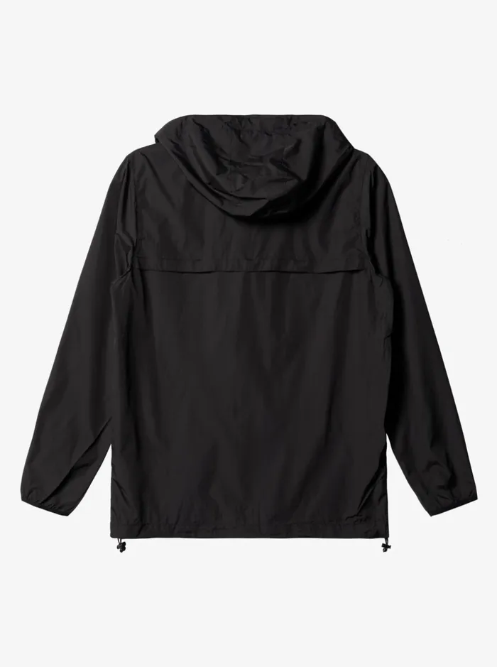 Men Quiksilver Jackets Everyday Windbreaker Jacket Black