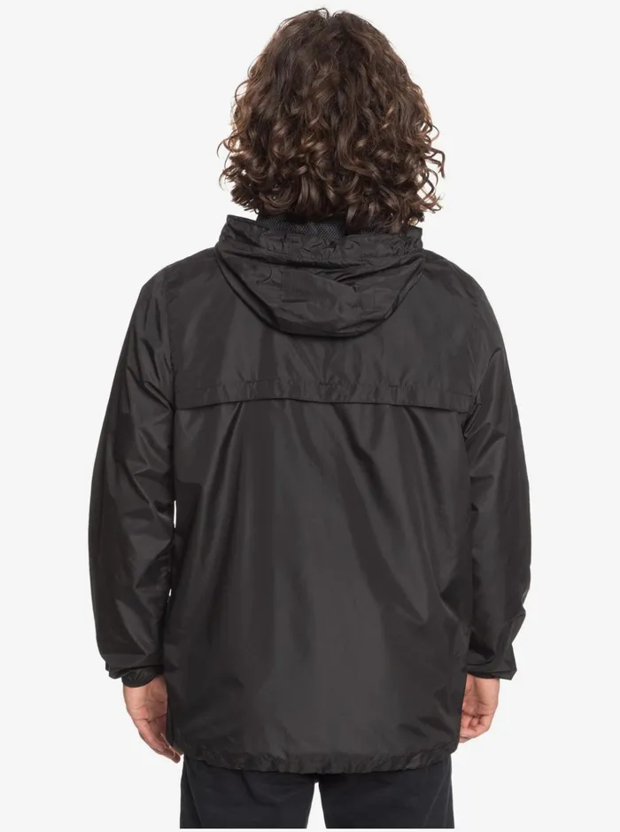 Men Quiksilver Jackets Everyday Windbreaker Jacket Black