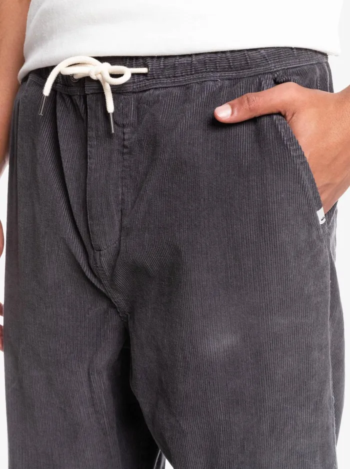 Men Quiksilver Pants Cord Beach Cruiser Corduroy Pants Tarmac Men Quiksilver Pants Cord Beach Cruiser Corduroy Pants Tarmac