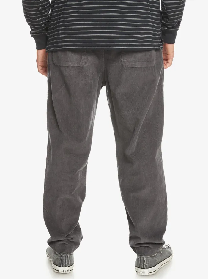 Men Quiksilver Pants Cord Beach Cruiser Corduroy Pants Tarmac Men Quiksilver Pants Cord Beach Cruiser Corduroy Pants Tarmac