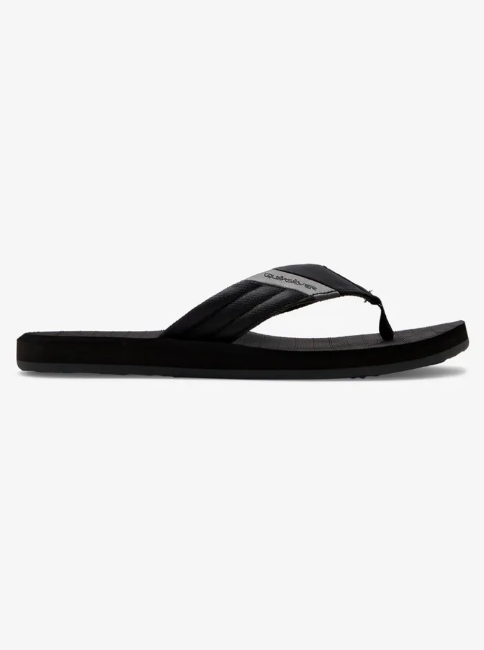 Men Quiksilver Sandals Carver Tropics Sandals Blackblackgrey Men Quiksilver Sandals Carver Tropics Sandals Blackblackgrey
