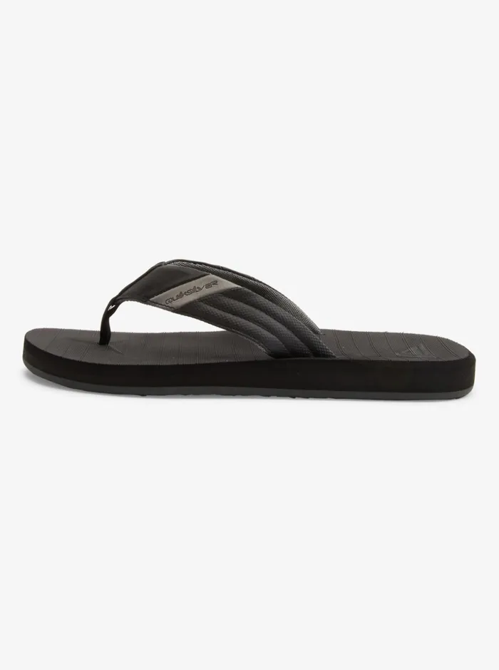 Men Quiksilver Sandals Carver Tropics Sandals Blackblackgrey Men Quiksilver Sandals Carver Tropics Sandals Blackblackgrey