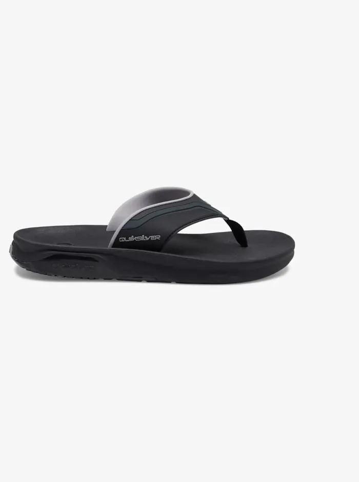 Men Quiksilver Sandals Mathodic Recovery Sandals Blackgreybrown Men Quiksilver Sandals Mathodic Recovery Sandals Blackgreybrown