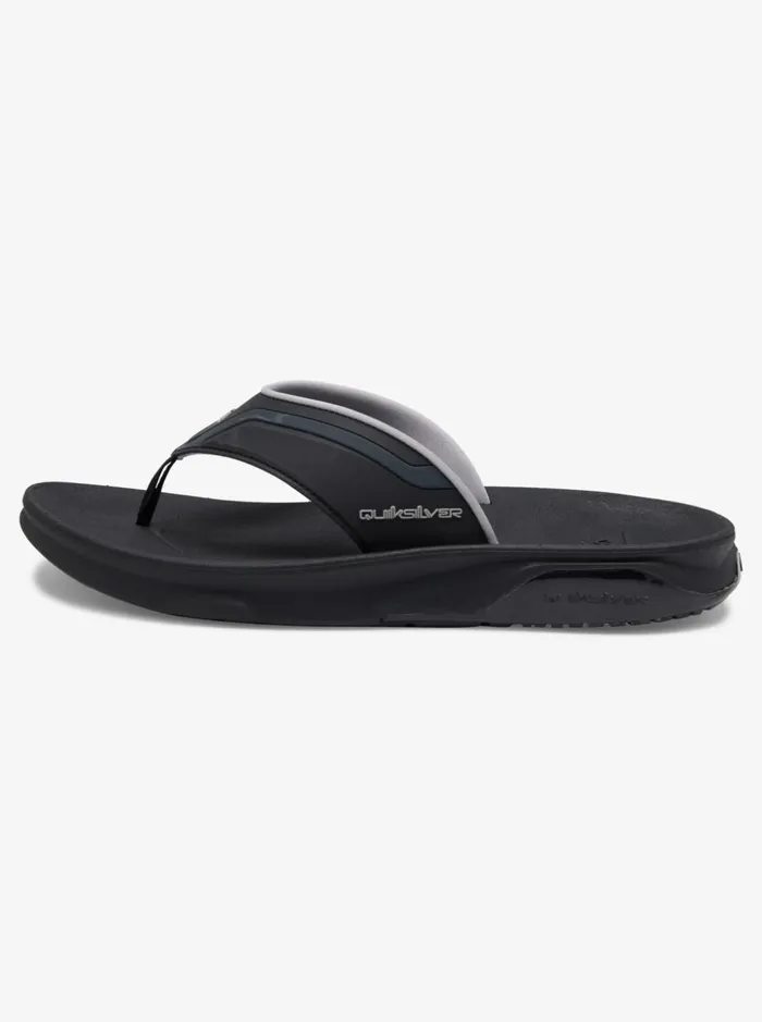 Men Quiksilver Sandals Mathodic Recovery Sandals Blackgreybrown Men Quiksilver Sandals Mathodic Recovery Sandals Blackgreybrown
