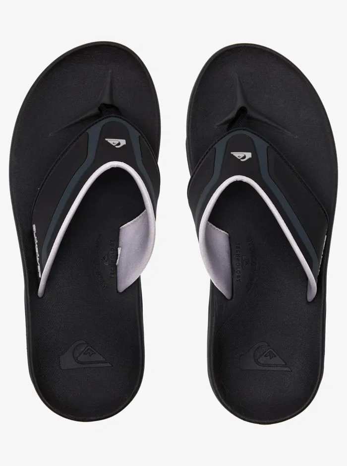 Men Quiksilver Sandals Mathodic Recovery Sandals Blackgreybrown Men Quiksilver Sandals Mathodic Recovery Sandals Blackgreybrown
