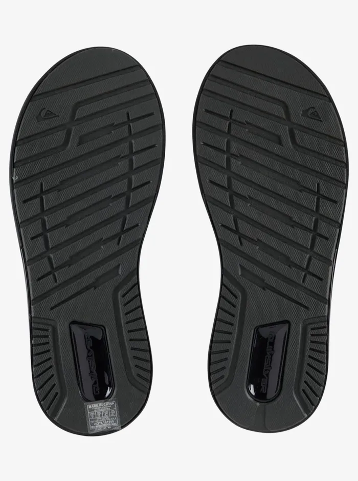 Men Quiksilver Sandals Mathodic Recovery Sandals Blackgreybrown Men Quiksilver Sandals Mathodic Recovery Sandals Blackgreybrown