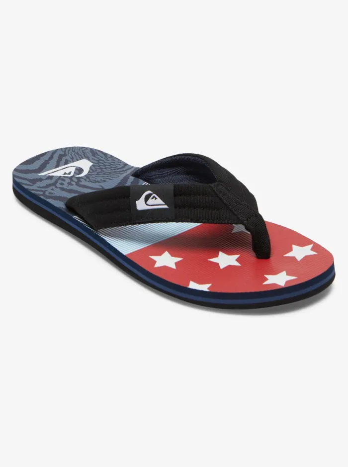 Men Quiksilver Sandals Molokai Layback Sandals For Men Blue 1