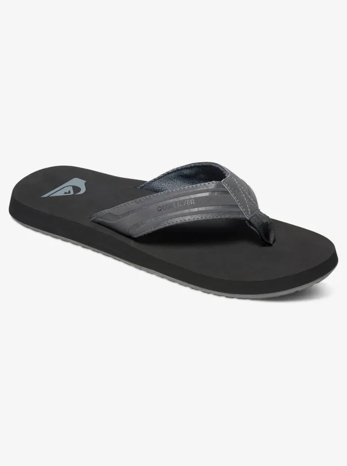 Men Quiksilver Sandals Monkey Wrench Sandals Greyblackgrey