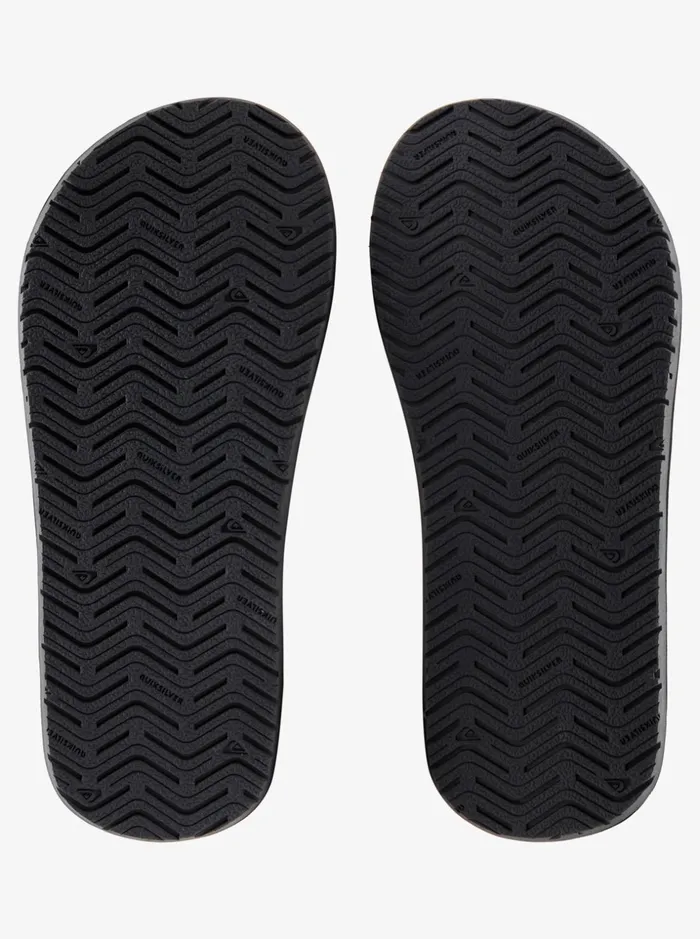 Men Quiksilver Sandals Monkey Wrench Sandals Greyblackgrey Men Quiksilver Sandals Monkey Wrench Sandals Greyblackgrey