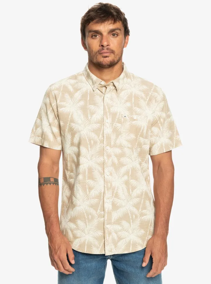 Men Quiksilver Shirts and Polos Fleeting Moment Short Sleeve Shirt Plage Fleeting Moment Men Quiksilver Shirts and Polos Fleeting Moment Short Sleeve Shirt Plage Fleeting Moment