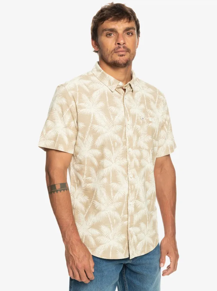 Men Quiksilver Shirts and Polos Fleeting Moment Short Sleeve Shirt Plage Fleeting Moment Men Quiksilver Shirts and Polos Fleeting Moment Short Sleeve Shirt Plage Fleeting Moment