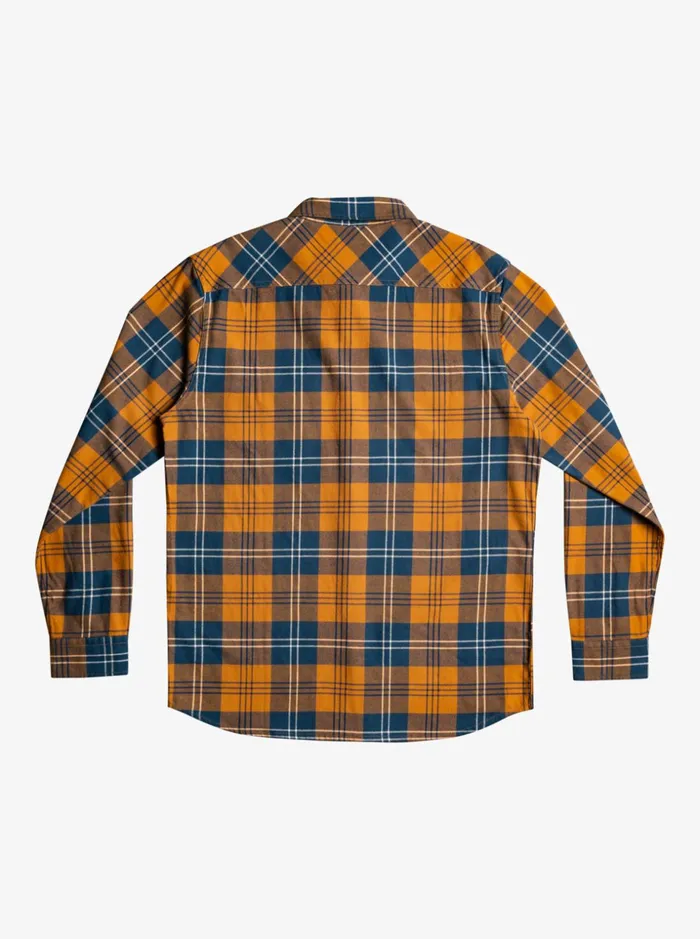 Men Quiksilver Shirts and Polos Harelaw Stretch Long Sleeve Shirt Brown Sugar Harelaw Men Quiksilver Shirts and Polos Harelaw Stretch Long Sleeve Shirt Brown Sugar Harelaw